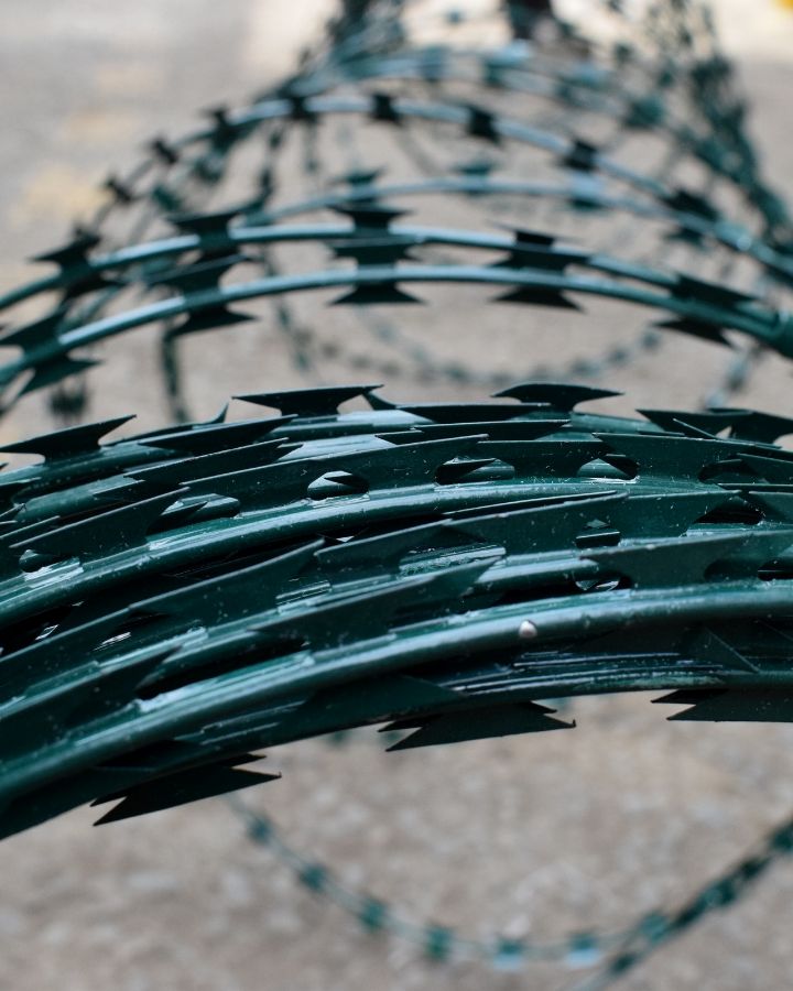 Green Razor Wire CCTV Security and Network Installers Kenya